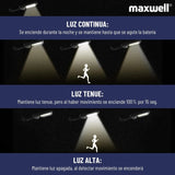 Foco Solar Led Exterior Sensor Movimiento