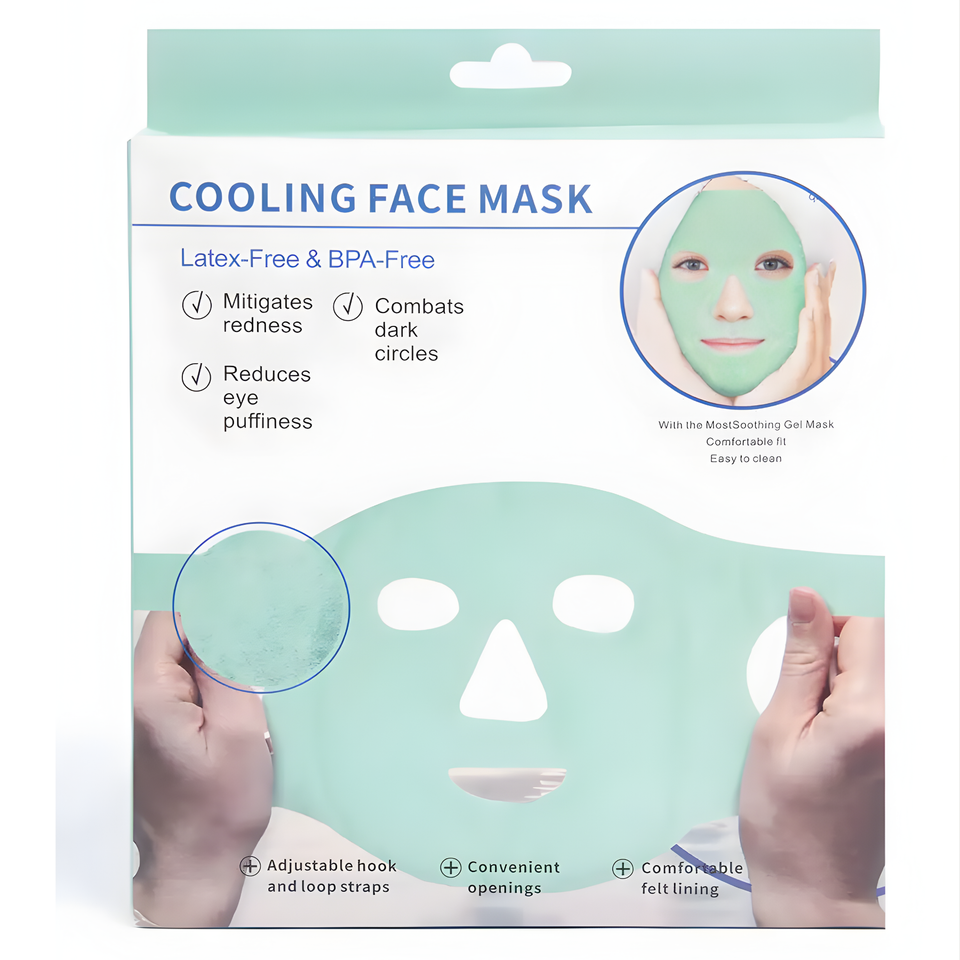 Mascara Facial Gel Frio Calor Terapia