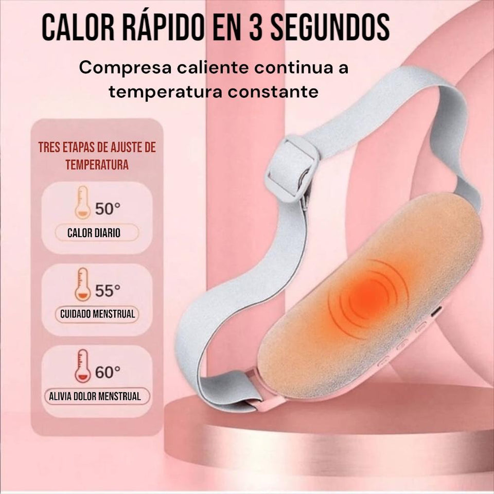 Cinturon Calentador Menstrual Masajeador
