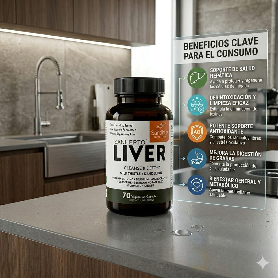 Detox salud del hígado 70 Caps