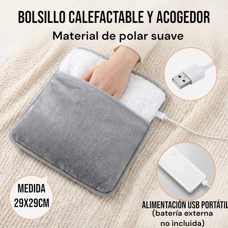 Calentador De Pies Electrico Usb Polar
