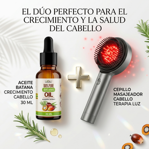 Aceite Batana + cepillo Terapia Luz
