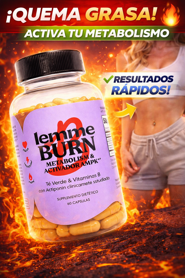 QUEMA grasa corporal Y ACTIVA EL METABOLIMO