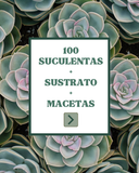 PACK 100 SUCULENTAS+MACETAS+SUSTRATO
