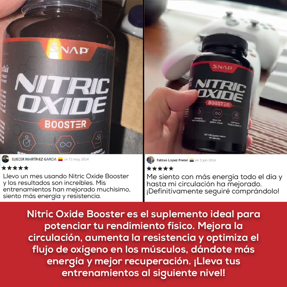Potenciador de óxido nítrico, 60 cápsulas