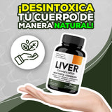 Detox salud del hígado 70 Caps Liver Cleanse Detox