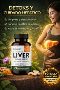 Detox salud del hígado 70 Caps